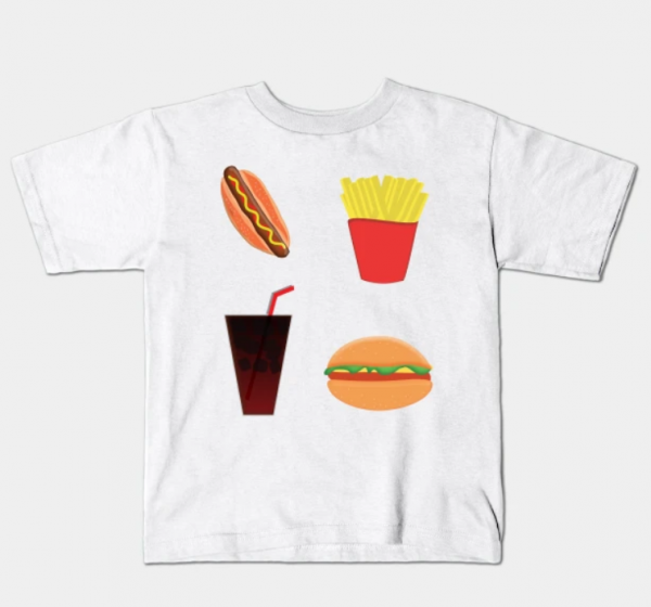 Ilustrasi makanan lezat